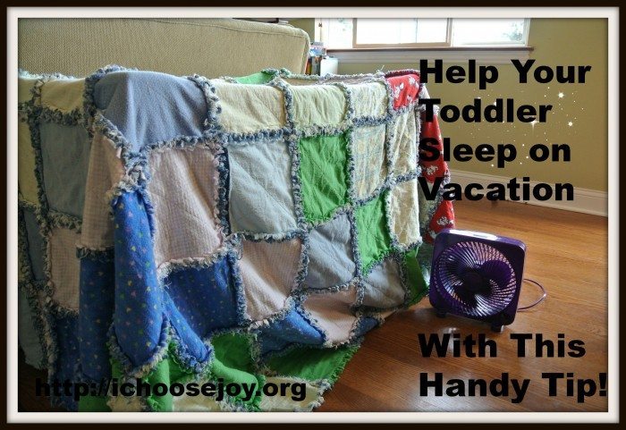 Vacation Toddler Sleep Tip