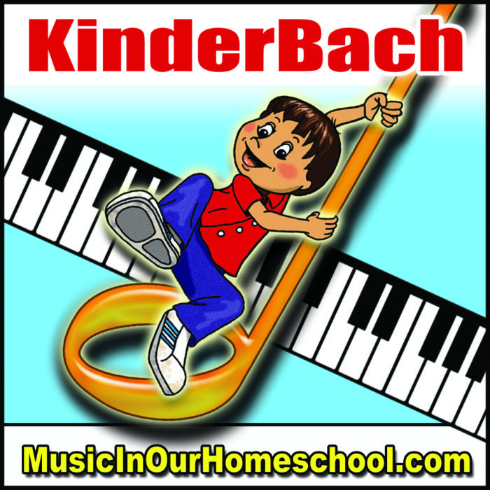 KinderBach preschool piano online course from Music in Our Homeschool