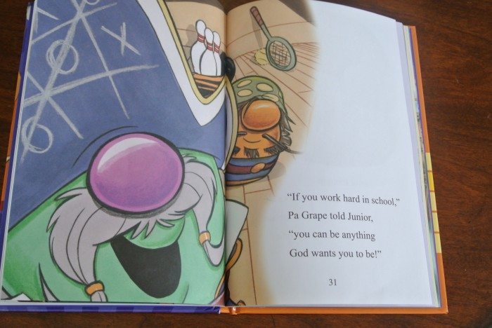 Book reviews- Daniel, Noah, Berenstain Bears Keep Faith, Veggie 026