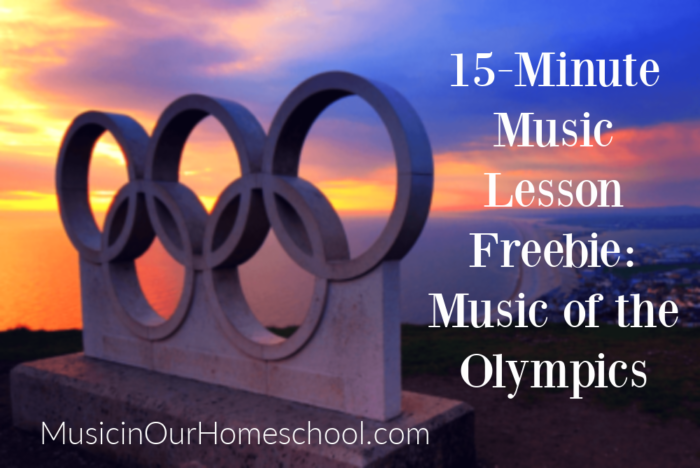 15-Minute Music Lesson Freebie_ Music of the Olympics
