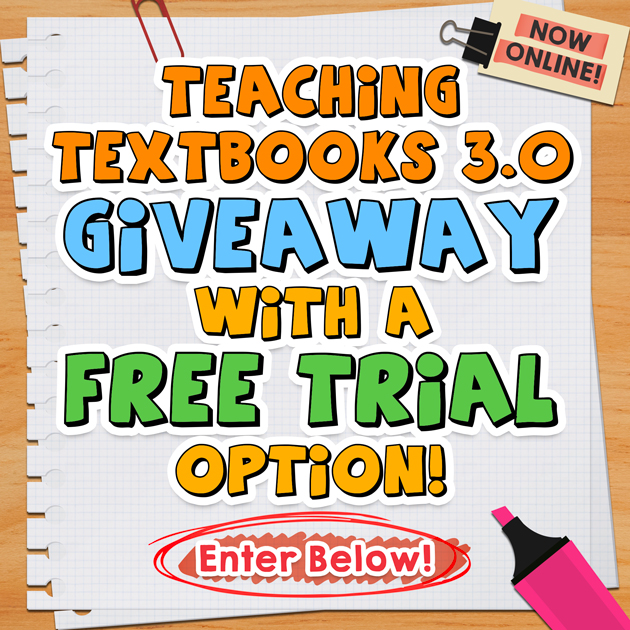 Teaching Textbooks Giveaway with Free Trial Option