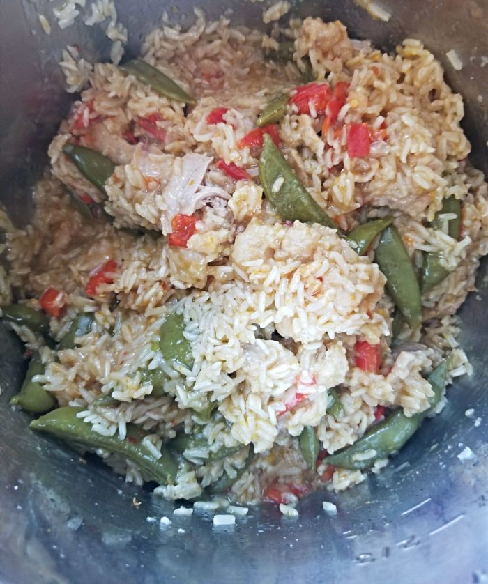 Instant Pot Orange Chicken Rice Bowl Recipe