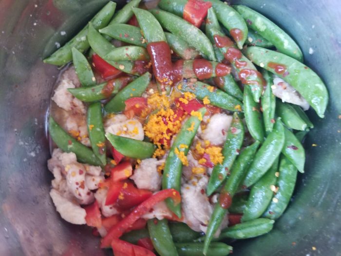 Instant Pot Orange Chicken Rice Bowl Recipe