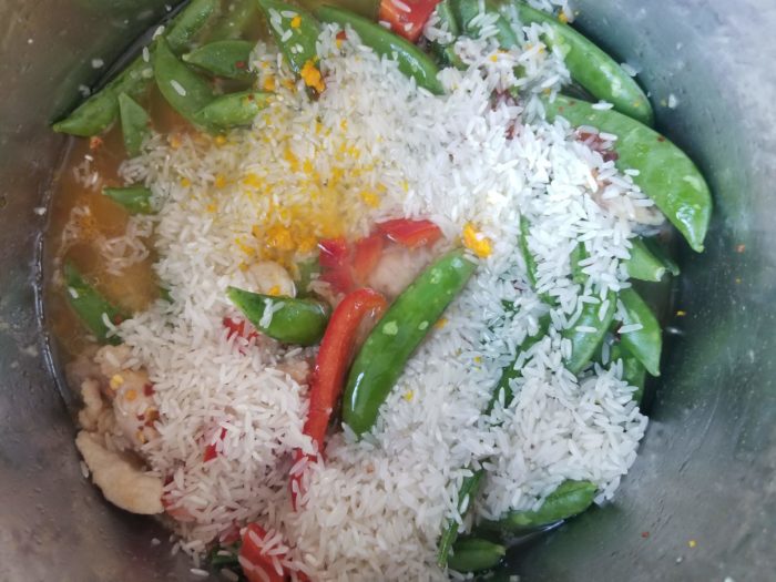 Instant Pot Orange Chicken Rice Bowl Recipe