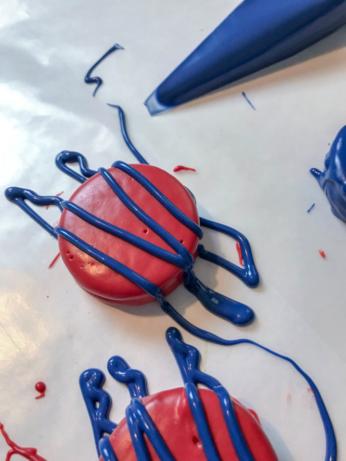 Patriotic Oreos Recipe decorated cookies #ichoosejoyblog #cookies #fourthofjuly #cookierecipe