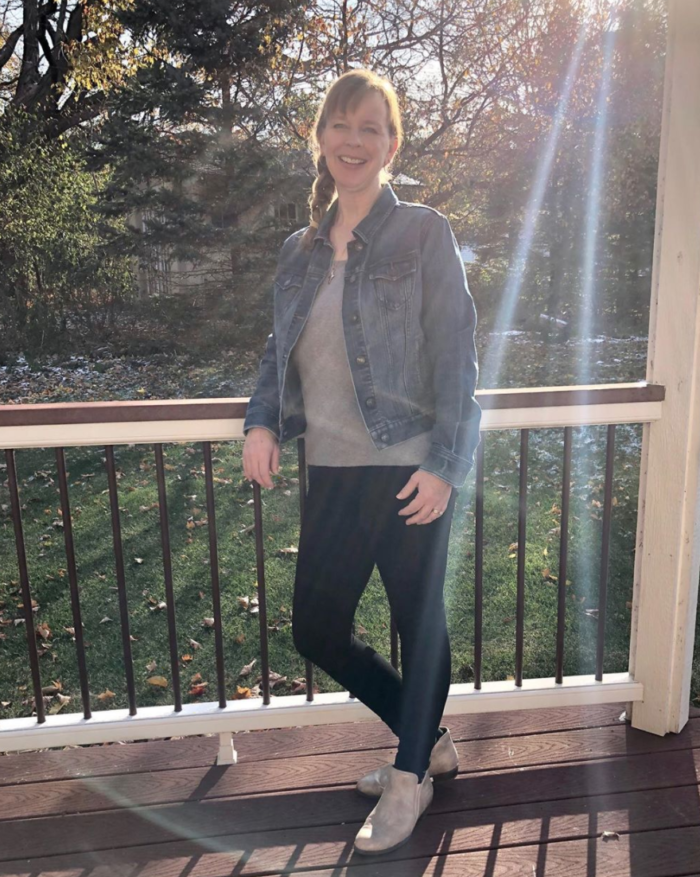 Outfit inspired by the Closet Staples Outfit Formula from Get Your Pretty On