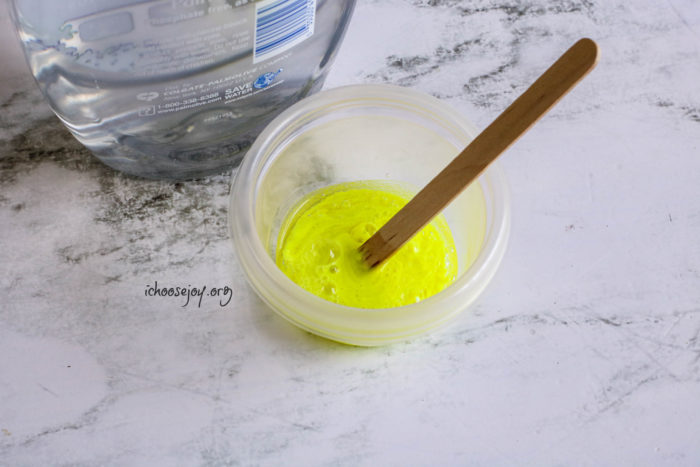 Glow in the Dark Bubbles tutorial