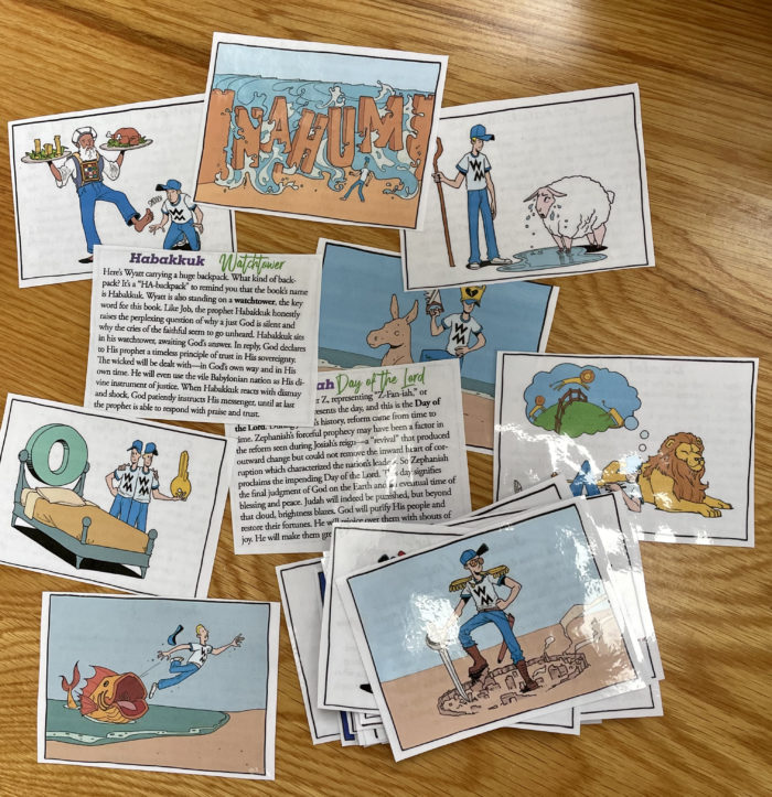 The Word in Motion Bible Quick Reference cards