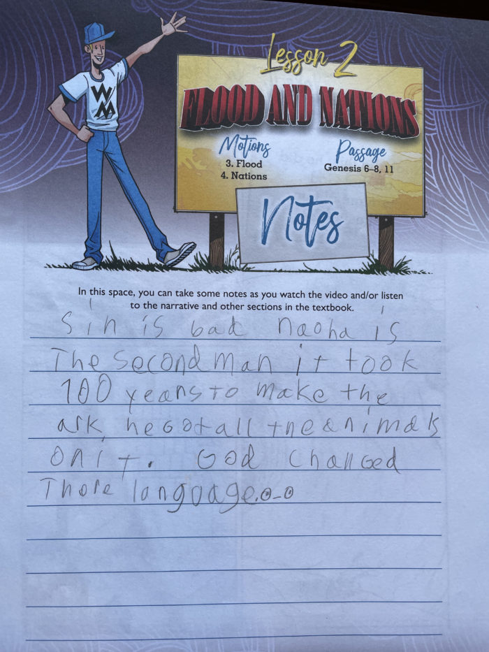 The Word in Motion review Flood & Nations notes