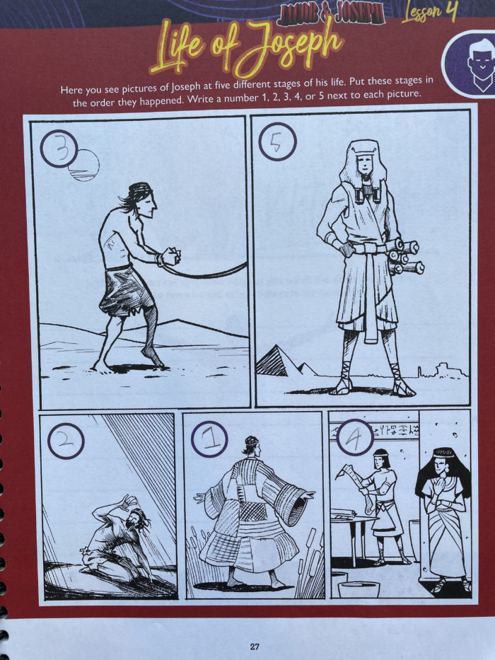 The Word in Motion review Life of Joseph.