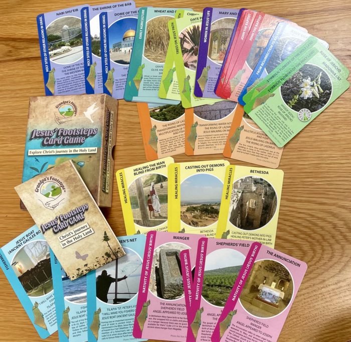 Card Game to explore Christ's journey in the Holy Land