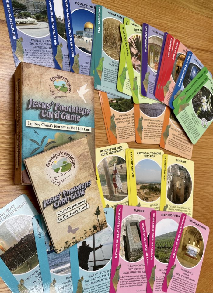 Jesus' Footsteps card game