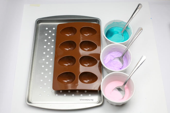 Frozen Fizzy Easter Eggs