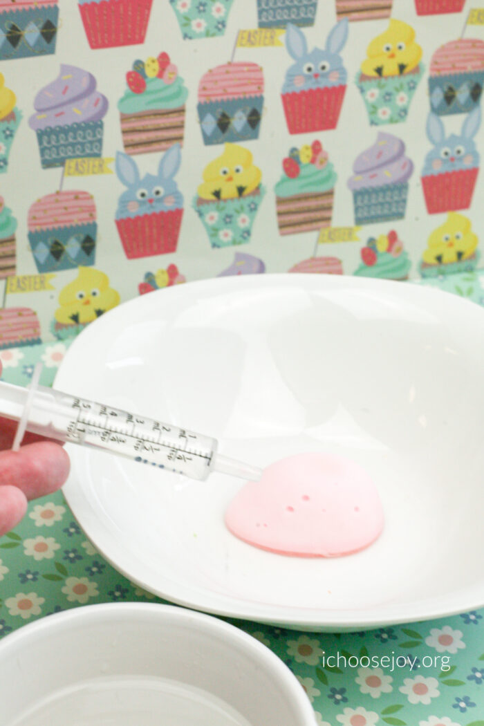 Frozen Fizzy Easter Eggs